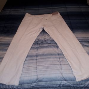 White pair of Levi's jeans